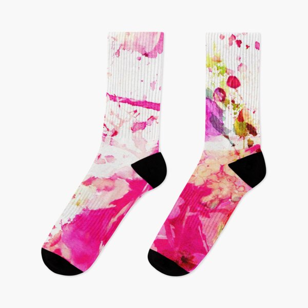 Item preview, flower and splash in pink designed and sold by agnès trachet.
