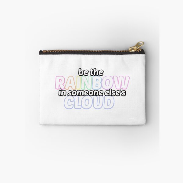 Item preview, Be the Rainbow in Someone Else's Cloud Sticker designed and sold by allielibby.