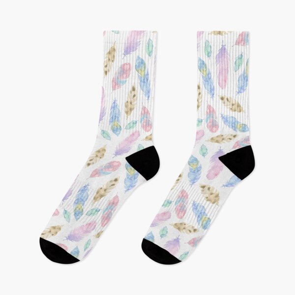 Item preview, Watercolor Feather Pattern designed and sold by aibilo.