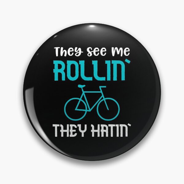 Item preview, Spin Class Funny Rollin Hatin Quote Workout Gym Bike Saying  designed and sold by CreatedByHeidi.