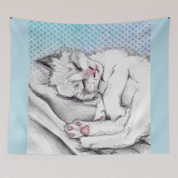 Item preview, Cat sleeping designed and sold by Pendientera.
