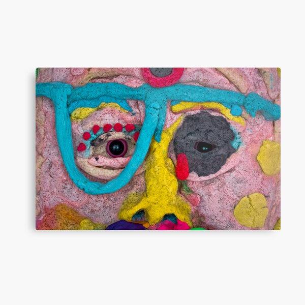 Never, ever fall asleep at a children's birthday party... Metal Print