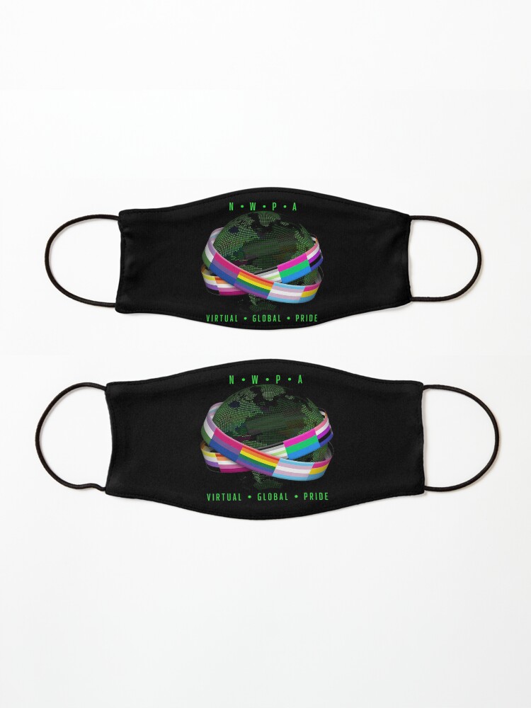 Alternate view of NWPA Global Virtual Pride Mask