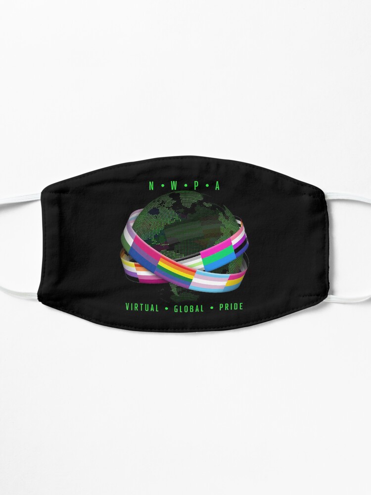 Alternate view of NWPA Global Virtual Pride Mask
