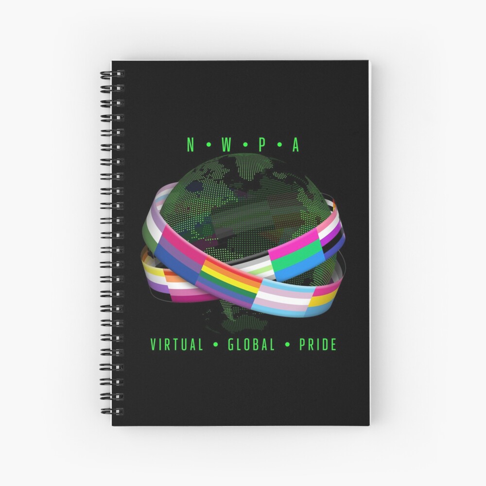 NWPA Global Virtual Pride Spiral Notebook