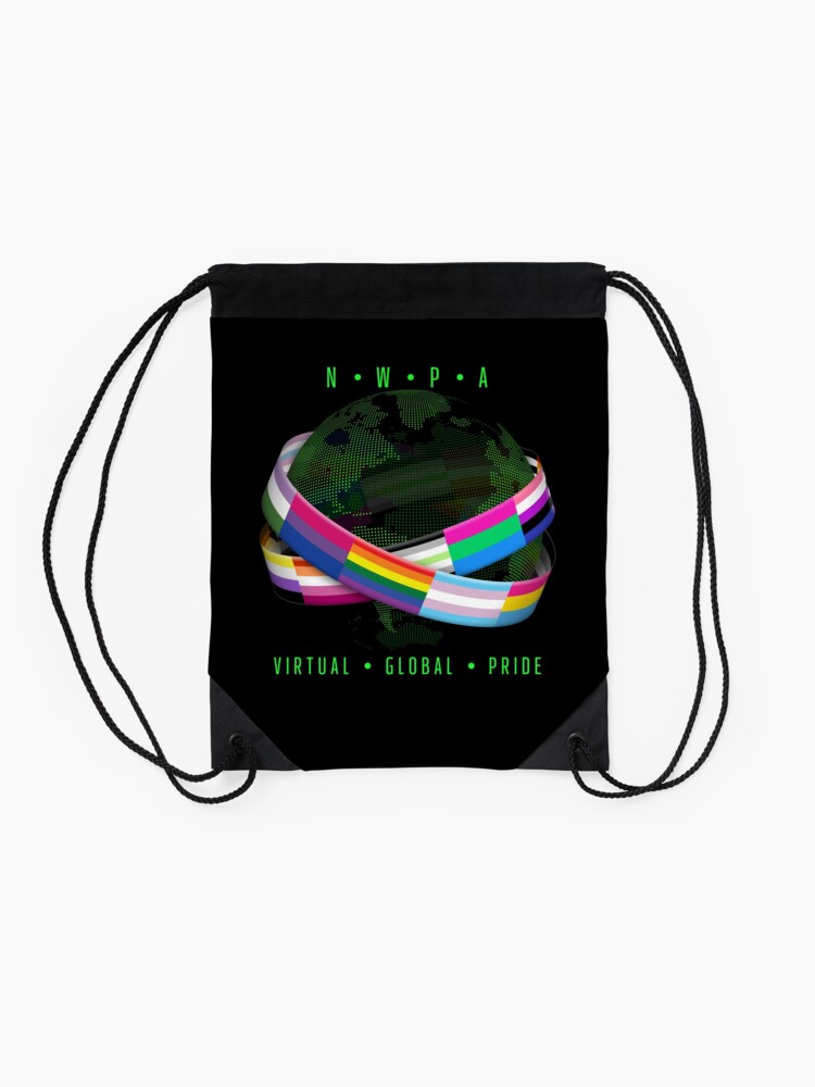 Alternate view of NWPA Global Virtual Pride Drawstring Bag