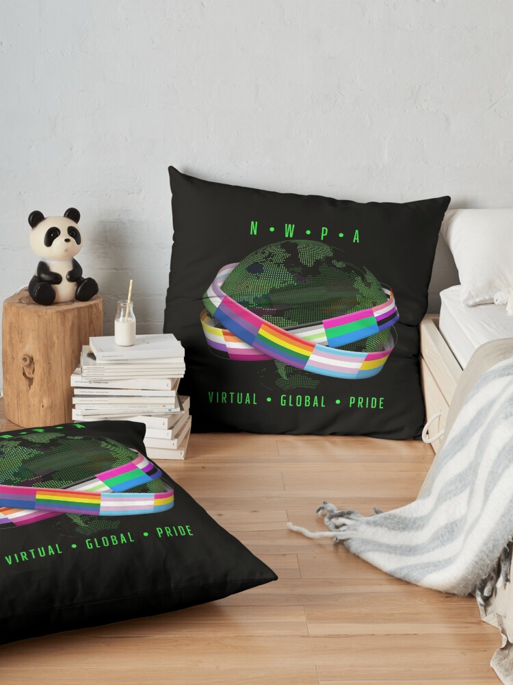 Alternate view of NWPA Global Virtual Pride Floor Pillow