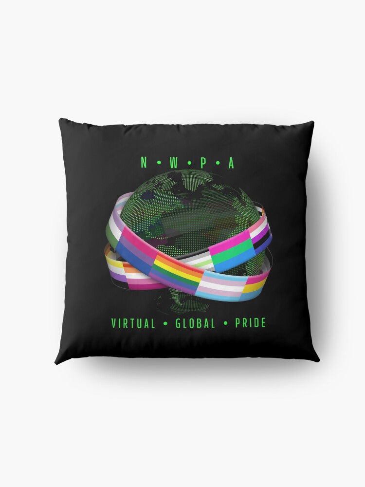 Alternate view of NWPA Global Virtual Pride Floor Pillow
