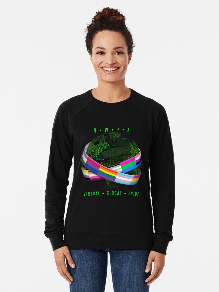 Alternate view of NWPA Global Virtual Pride Lightweight Sweatshirt