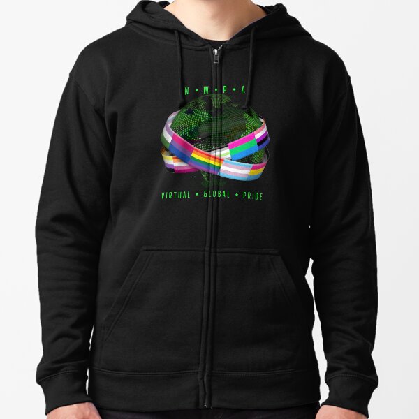 NWPA Global Virtual Pride Zipped Hoodie