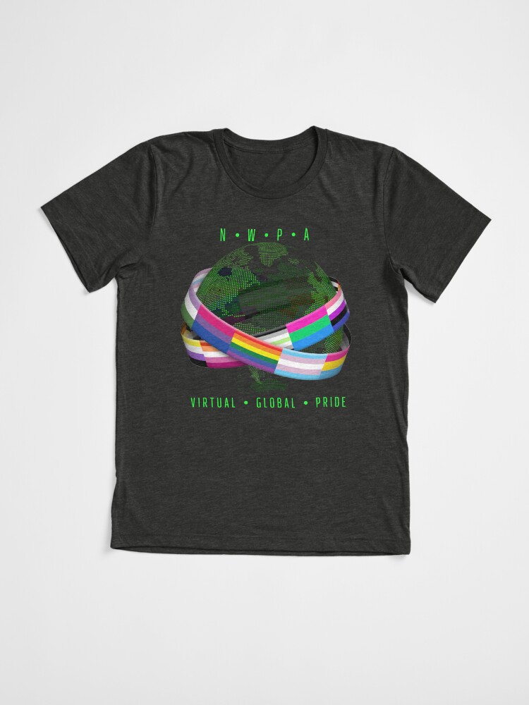 Thumbnail 3 of 7, Tri-blend T-Shirt, NWPA Global Virtual Pride designed and sold by valador.