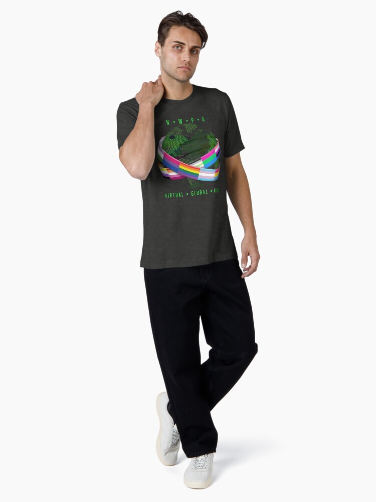 Thumbnail 4 of 7, Tri-blend T-Shirt, NWPA Global Virtual Pride designed and sold by valador.