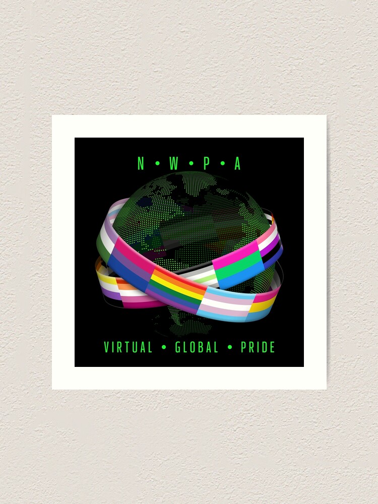 Alternate view of NWPA Global Virtual Pride Art Print