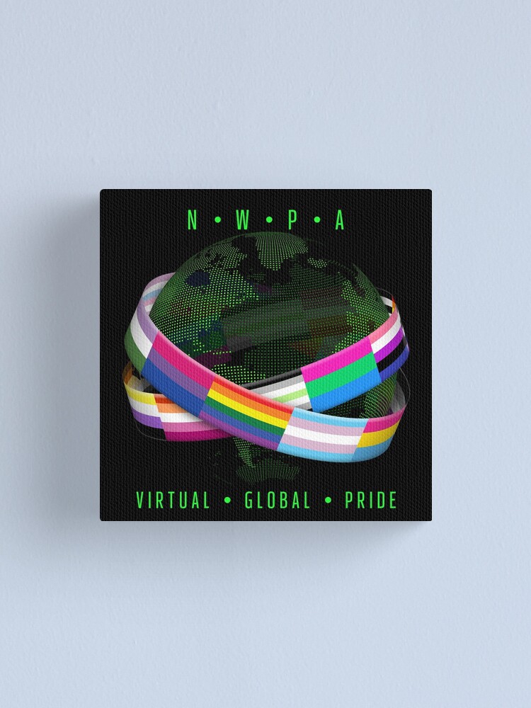 Alternate view of NWPA Global Virtual Pride Canvas Print