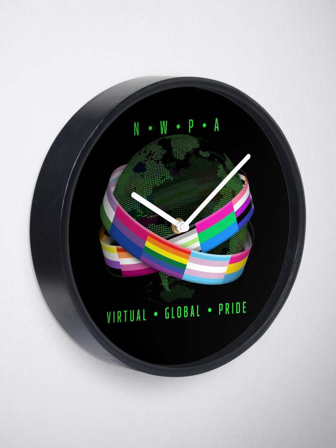 Alternate view of NWPA Global Virtual Pride Clock