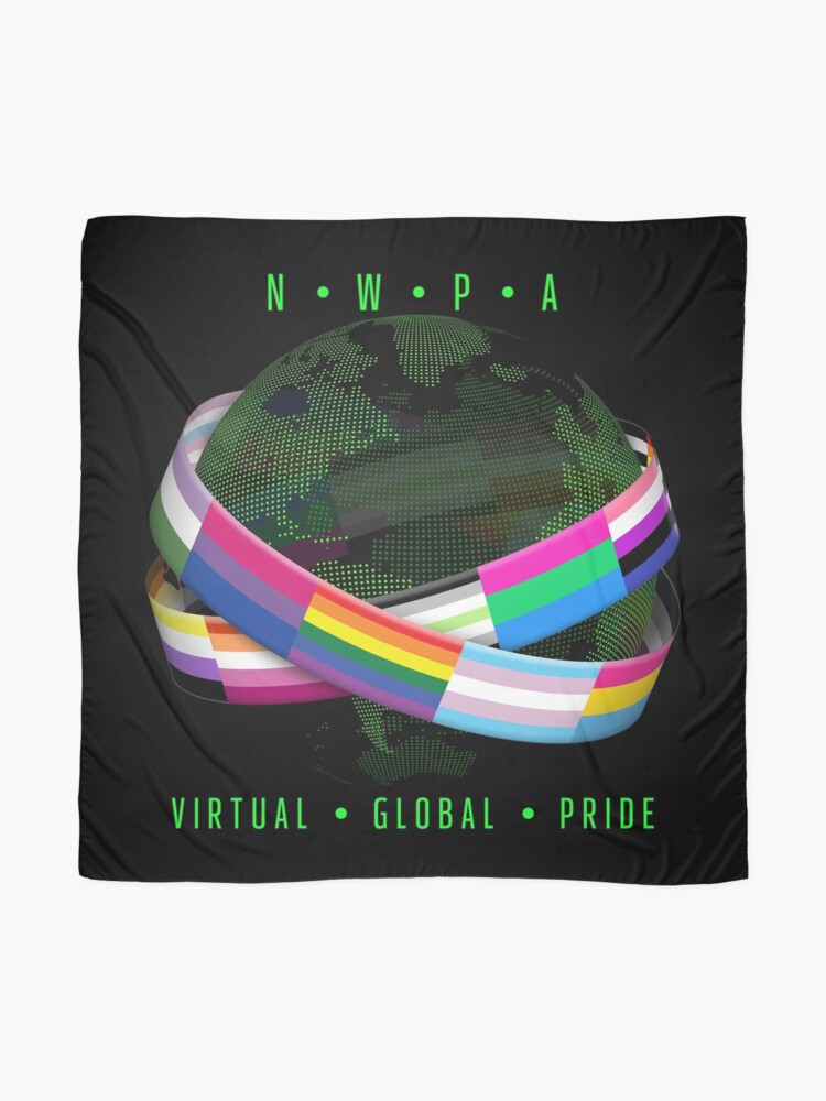 Alternate view of NWPA Global Virtual Pride Scarf