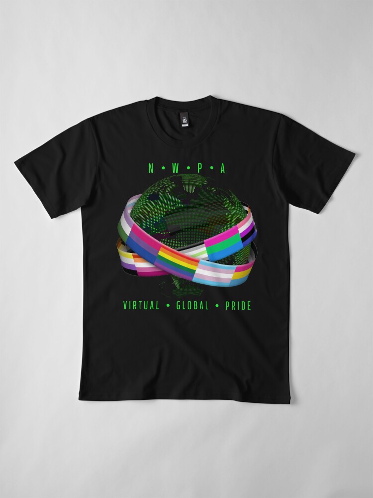 Alternate view of NWPA Global Virtual Pride Premium T-Shirt