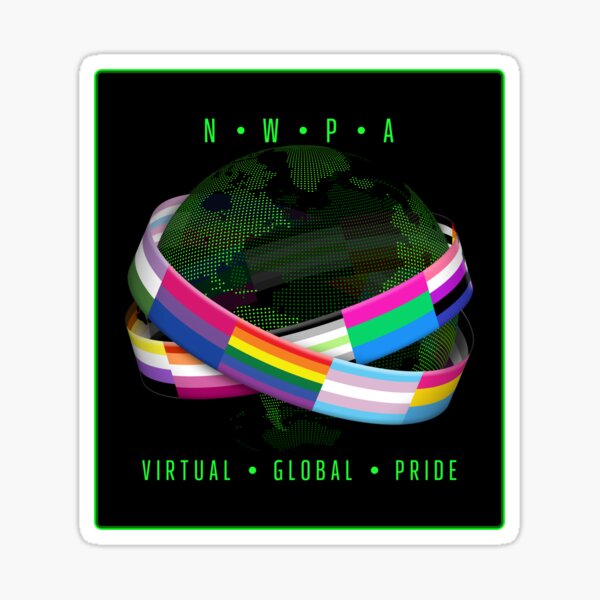 NWPA Global Virtual Pride Sticker