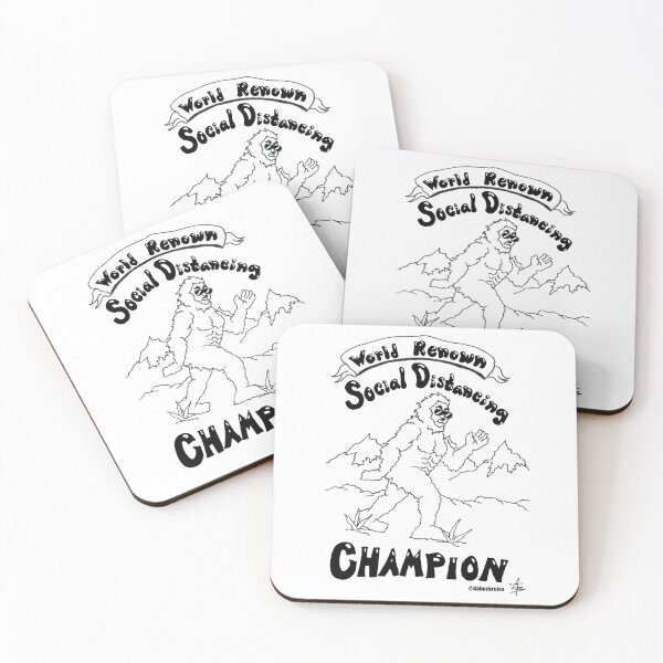 Item preview, Social Distancing Champion designed and sold by asbeck2.