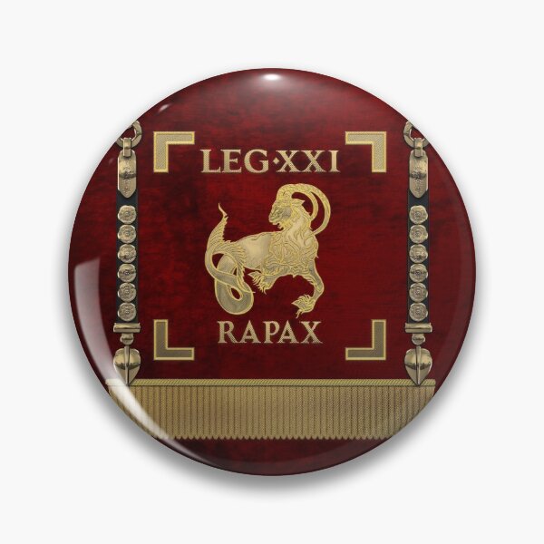 Item preview, Standard of 21st Legion Rapax - Vexillum of the Twenty-First Predator Legion designed and sold by Serge Averbukh Art Studio.