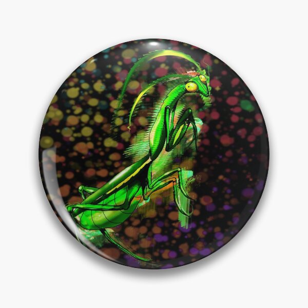 Item preview, Praying Mantis Doodle Art designed and sold by BluedarkArt.