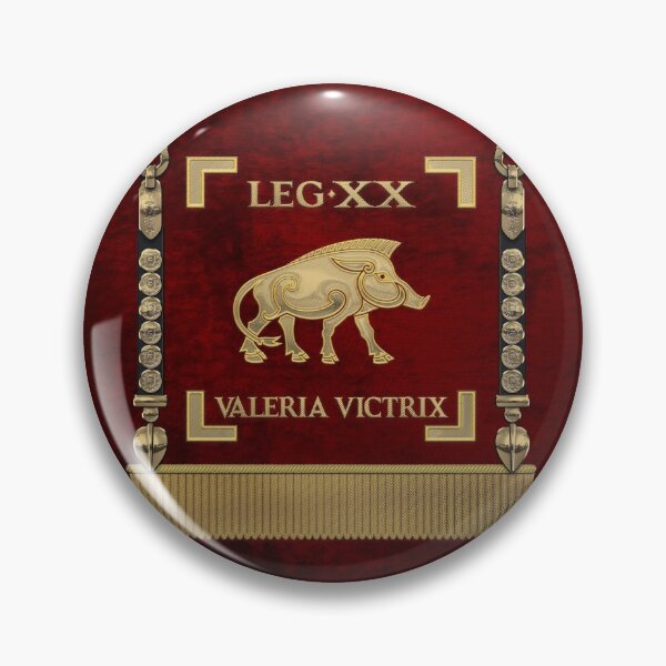 Item preview, Standard of 20th Legion Valeria Victrix - Vexillum of the Twentieth Victorious Valeria Legion designed and sold by Serge Averbukh Art Studio.