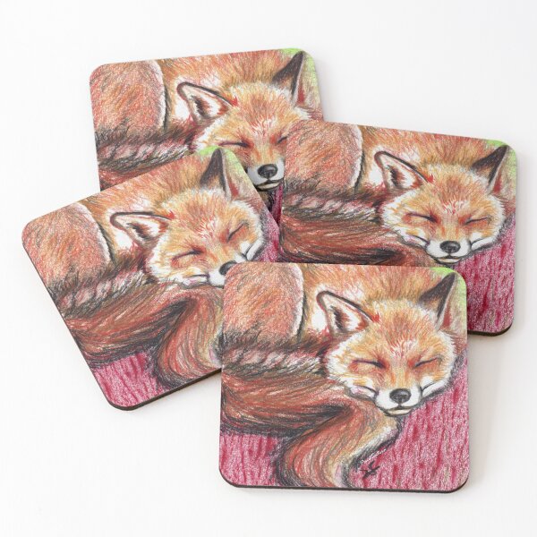 Item preview, Fox sleeping designed and sold by Pendientera.