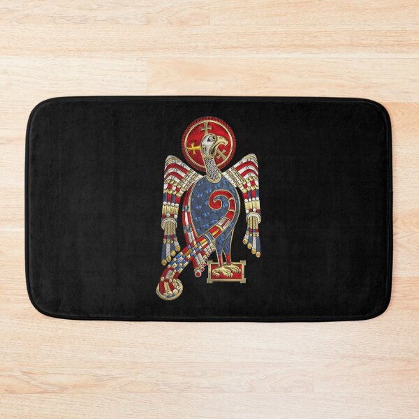 Item preview, Sacred Celtic Eagle over Black Canvas  designed and sold by Serge Averbukh Art Studio.