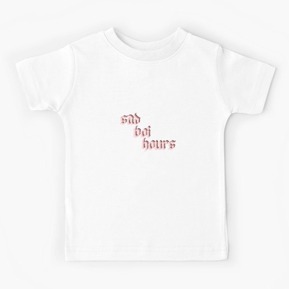 Sad Boi Hours Kids T Shirt By Aamunkoi Redbubble - white sad boy shirt short sleeve roblox