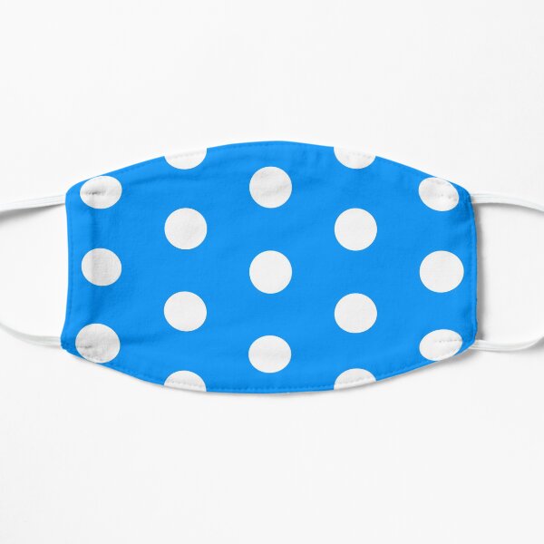 Blue Polka Dots Mask