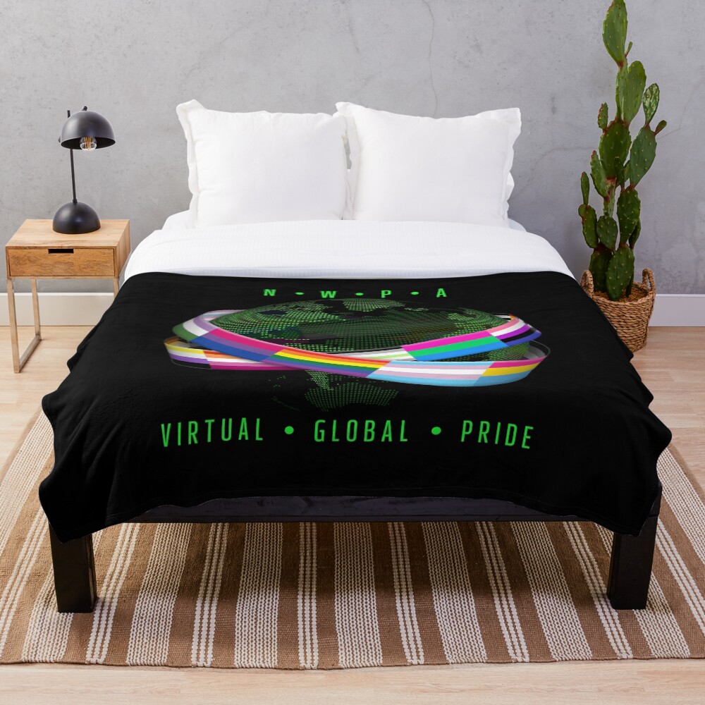 NWPA Global Virtual Pride Throw Blanket