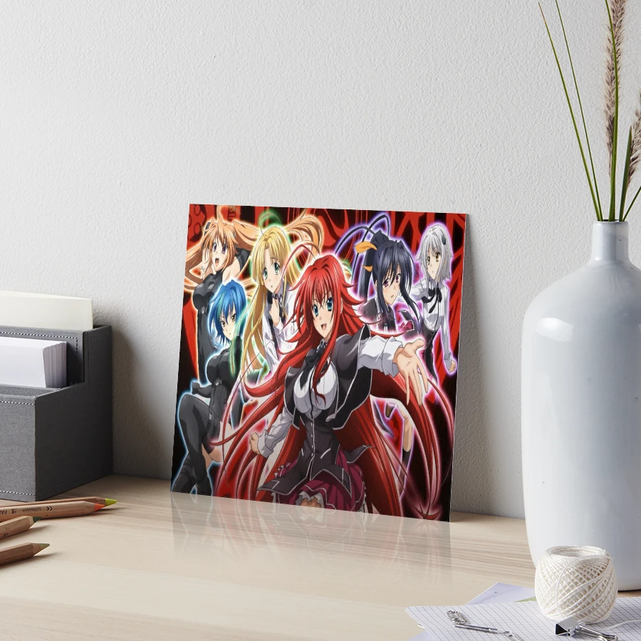 High School DxD Group Art Board Print for Sale by aventi24