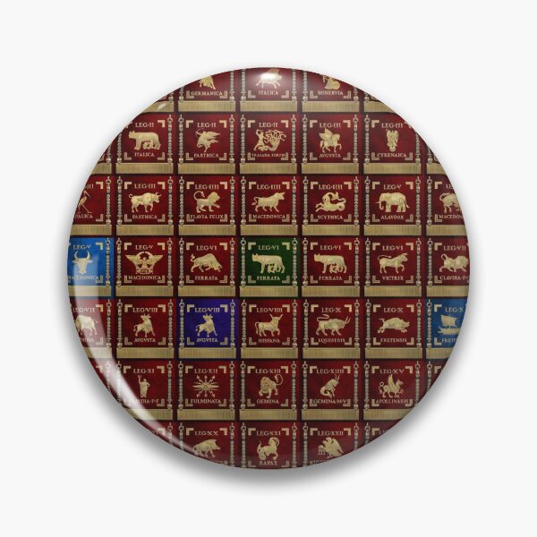 Item preview, Standards of Roman Imperial Legions - Legionum Romani Imperii Insignia designed and sold by Serge Averbukh Art Studio.