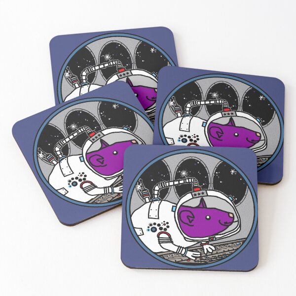Item preview, Space Commander Purple Rat in Control designed and sold by ellenhenry.