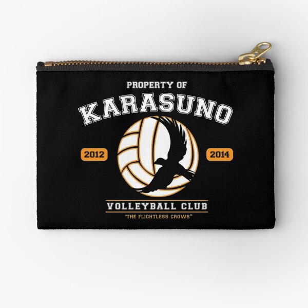 TEAM KARASUNO Zipper Pouch