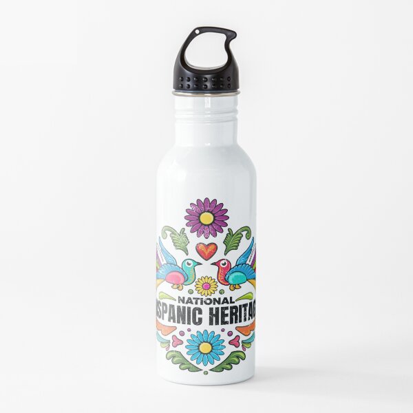 National Hispanic Heritage Month Water Bottle