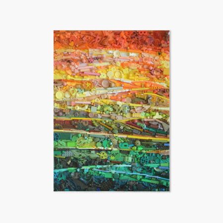 abstract landscape Art Board Print