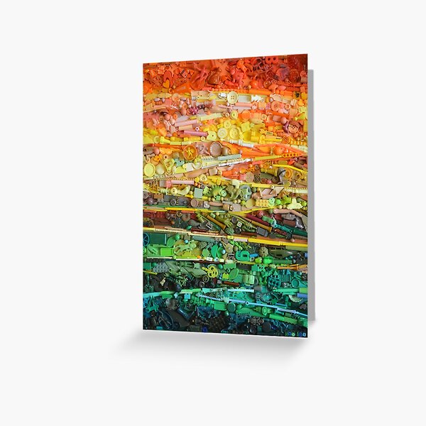 abstract landscape Greeting Card