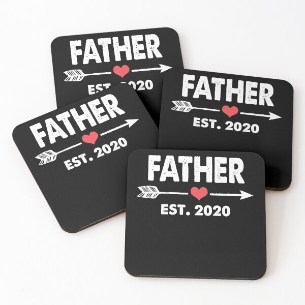 Item preview, Father Est 2020 Funny Fathers Day Gifts Promoted To Daddy Est. 2020 Future New Dad Baby Gift designed and sold by smtworld.
