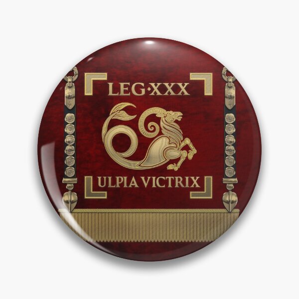 Item preview, Standard of the 30th Legion Ulpia Victrix - Vexillum of the Trajan's Victorious Thirtieth Legion designed and sold by Serge Averbukh Art Studio.