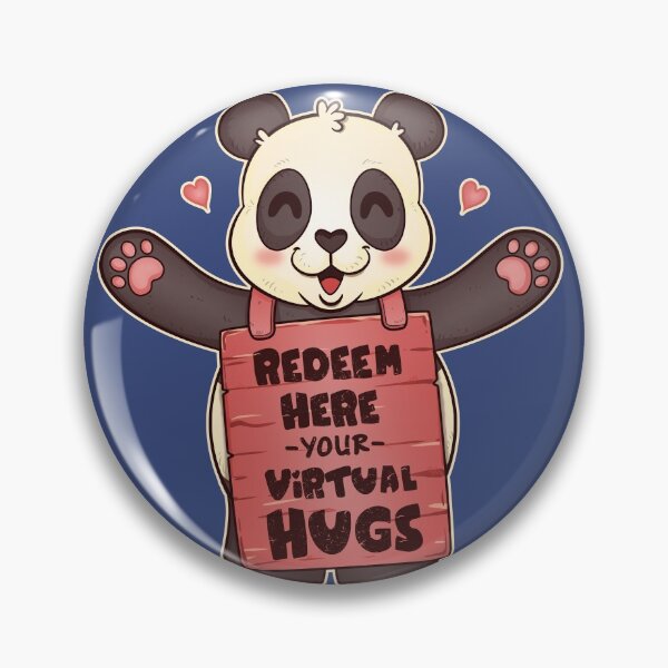 Item preview, REDEEM HERE YOUR VIRTUAL HUGS designed and sold by Skullpirates.