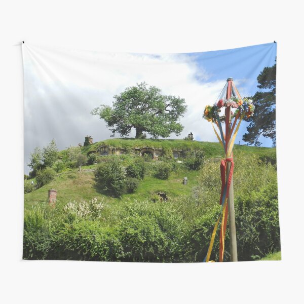 Bag End with a Maypole Tapestry