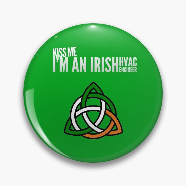 Item preview, Kiss Me I'm an Irish HVAC Engineer Ireland Tech designed and sold by theHVACgang.