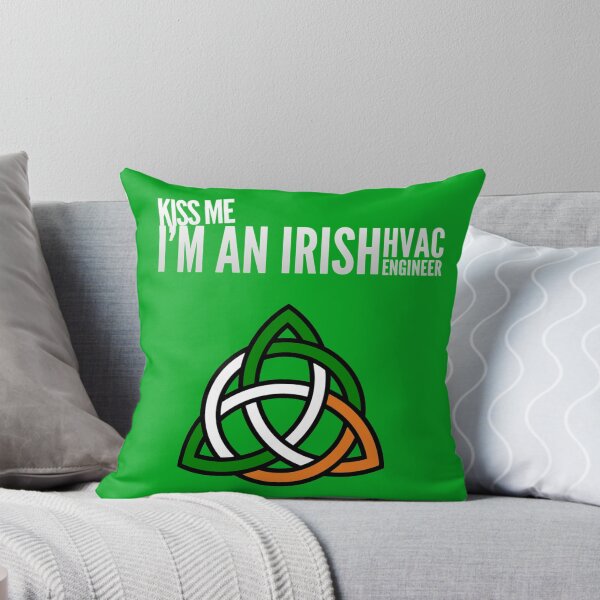 Item preview, Kiss Me I'm an Irish HVAC Engineer Ireland Tech designed and sold by theHVACgang.