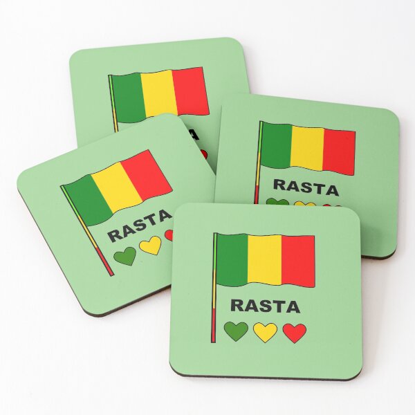 Item preview, flag color rasta green yellow red designed and sold by loiret1958.