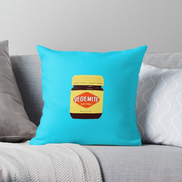Vegemite Throw Pillow