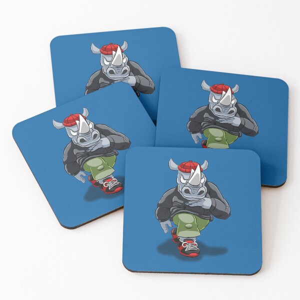 Item preview, Hip Hop Rhino designed and sold by Chutakoopas.