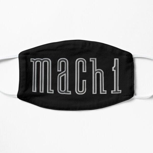 Rétro Mustang 1970's Mach 1 Logo Masque sans plis