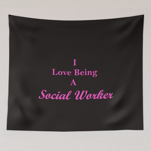 Item preview, I Love Being A Social Worker designed and sold by ThingsByJoy.
