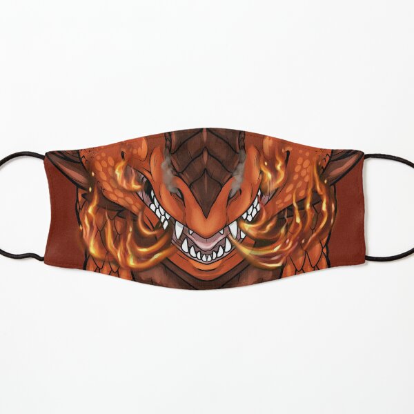 Red Kids Masks Redbubble - roblox wings of fire virtual dragon mask